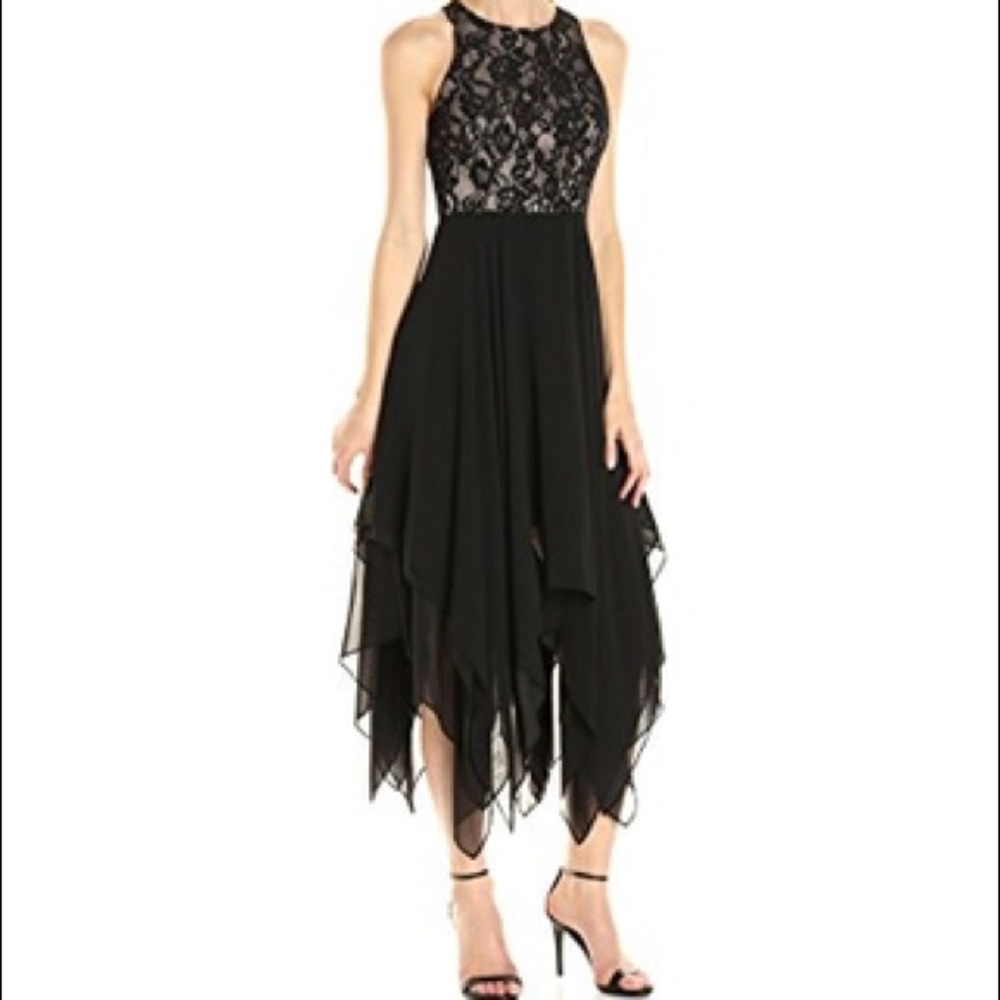 Aidan Mattox halter dress